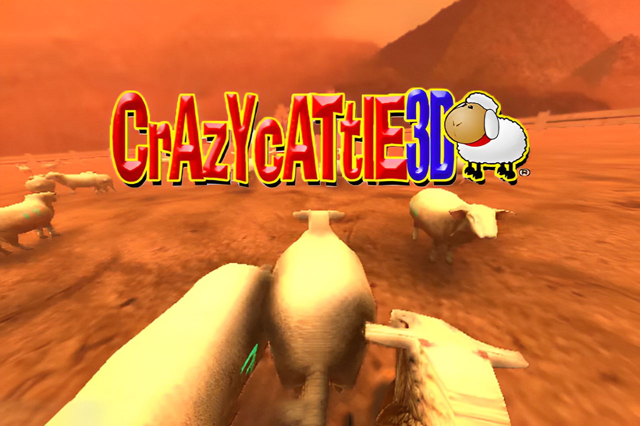 Crazy Cattle 3D Game Screenshot